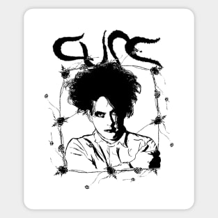 80's Goth Icon - Tribute Artwork - Alternate Color Sticker